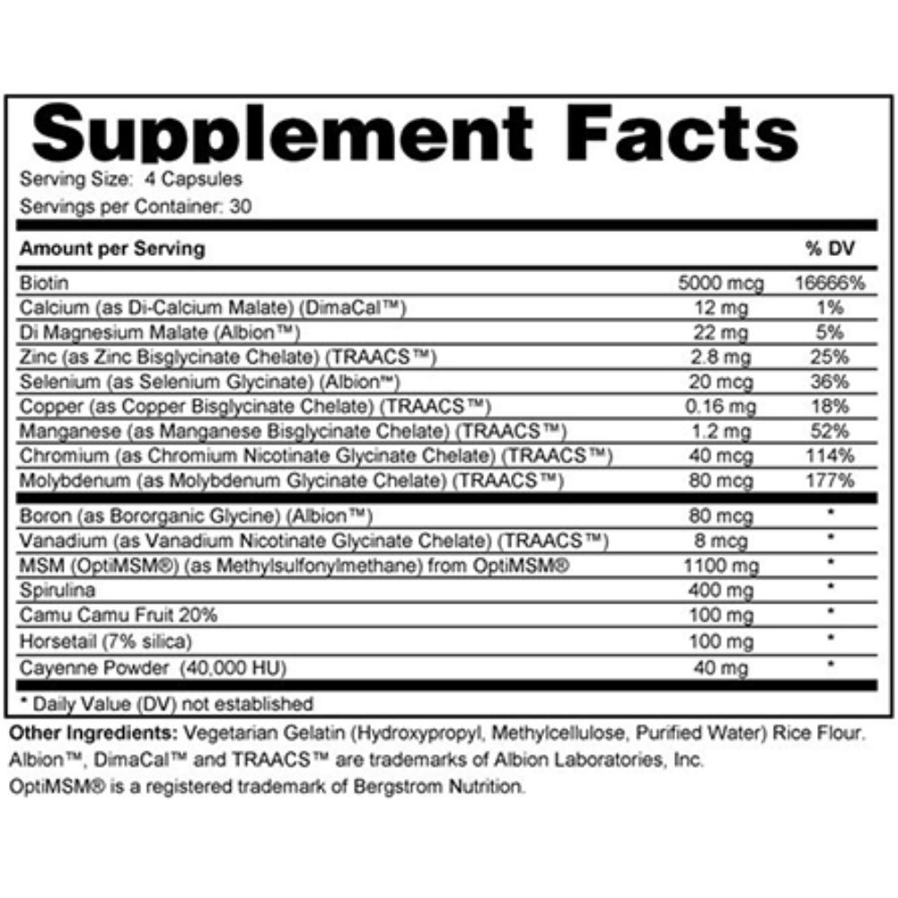 Hair + Skin + Nail Support