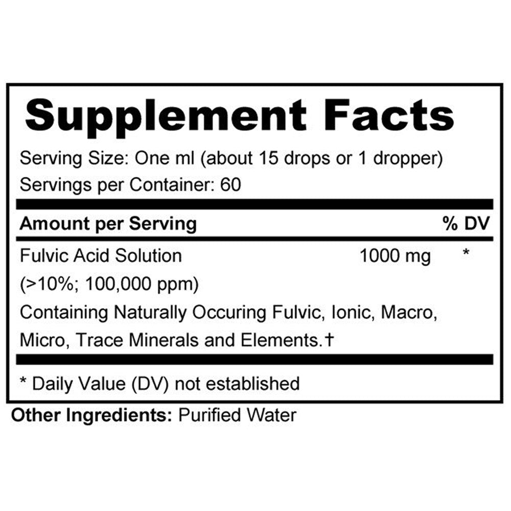 Mineral Essentials Fulvic Acid Plus